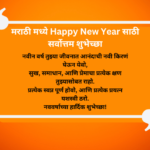 Happy New Year Wishes in Marathi